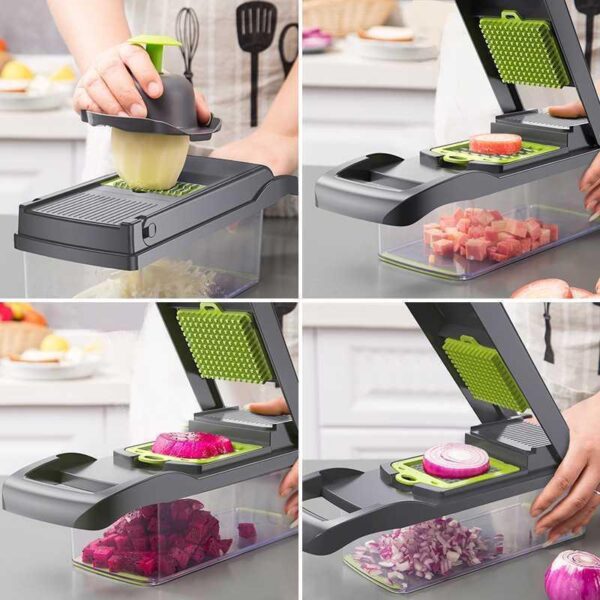 Household Kitchen Gadgets Vegetable Cutter Silk Cutter - Image 3