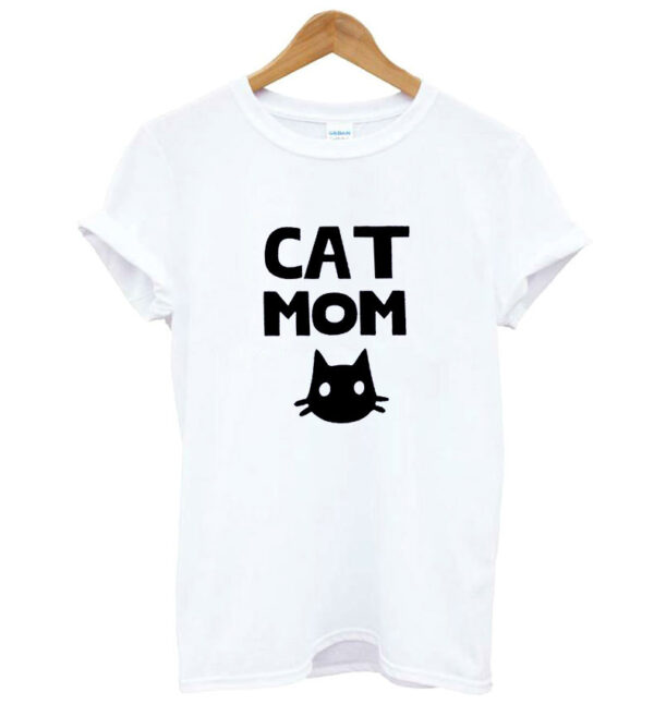 Cat Mom Tshirt - Image 4